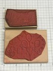 Wood Mounted Rubber Stamp  Let s Party Balloons Packages    Nice      lot 70