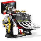 V8 Mini Engine Build Kit  1 4 Scale Motor A Escala Para Armar  659pcs Engine