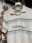 Ysl Polo Yves Saint Laurent T-shirt Preowned Men   s Size Large 
