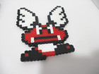 Super Mario Bros 3 Retro Pixel Art Perler Bead Collectible Art Lot Of 5