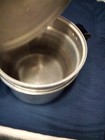 Vintage Comet Aluminum Steamer Strainer Pasta Cooker Stock Pot Pan 3 Pieces 6qts