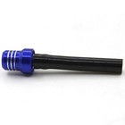 Blue Gas Fuel Tank Gas Cap Valve Vent Breather Hose Black Tube Atv Dirt Pit Bike