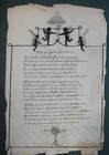 1884 Antique Signed Pen Ink Fairy Silhouette Art Poem German Signed Cupid