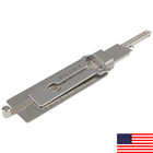 Hook And Pickup Tool Kit 2 In 1 Portable Lock Picking Set Ergonomic Handle