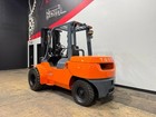 2006 Toyota 7fdu45 10 000lb 3 Stage Pneumatic Diesel Forklift Stk 15914