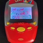 Radica Color Screen Uno Handheld Electronic Game 2007 Mattel Works Travel