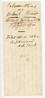 1862 Chicot Co Arkansas Court Document Solomon Mires John J  Glend Civil War Era