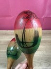 Two Vintage Small Mexican Maraca Rumba Music Shakers 12    I4