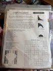 Quilt Escapes Strips N Curves 9 Acrylic Template Set Block 3  6  9 