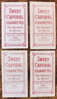 1909-11 T206 Sweet Caporal Card Lot 4 Doyle Delehanty Etc  High Grade E m- Vg