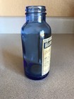 Antique Cobalt Blue Bromo Seltzer Emerson Drug Co Baltimore Paper Label