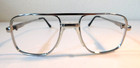 Vintage Elite Optical Pierre Gunmetal 54 20 Eyeglass Frame New Old Stock F8