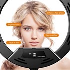22  Ring Light Kit With 75  Tripod  2 Usb Ports  6500k Dimmable Led Ring Light