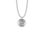 Sterling Silver Saint Michael The Archangel Defend Us In Battle Medal Necklace