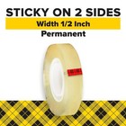 Double Sided Tape 1 2  X 900      Permanent Strong Adhesive  1 Pack  665 