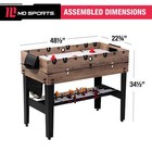 48  3 In 1 Combo Air Powered Hockey  Foosball  And Billiard Game Table  By Md Sp
