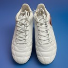 Ida Classica  Leather Soccer Cleats Size 6 5 White Soccer Multi Ground             