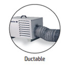 Lb White Premier 40 Ductable Heater 40 000 Btuh  Lp  W thermostat  Hose  Reg 