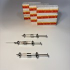 Antique Medical Glass Syringe Rare Vintage  old Glass Syringe 5ml Aesculap 10pc