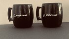 Boeing Vintage Durable Acrylic Plastic Coffee Cup 2 Mugs