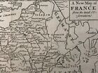1701 France From The Latest Observations Original Copperplate Map