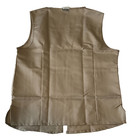 Girl Scout Cadette  Senior Ambassador Vest Teen Size Xl Brown Sleeveless