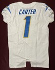 Deandre Carter Los Angeles Chargers Nfl  1 Game Used Jersey 10 2 22 Vs Texans