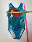 Disney Gk Elite Leotard Gymnastics Little Mermaid Ariel Flounder Bodysuits 5t