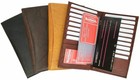 Genuine Leather Credit Card Holder Wallet 19 Card Slots   1 Id Window