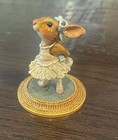 Wee Forest Folk Mu-1    meadow Muses   rabbit Dancer No Wff Box Excellent Condition