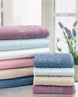 Galata 6 Pcs Turkish Cotton Towel Set  2 Bath Towel  2 Hand Towel  2 Washcloth 