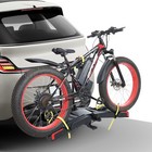Gearantics 2 E-bike Rack For Tow Hitch Mount   2-bike Platform Rack For Cars Suvs