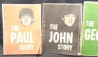 Vintage 1964 The Beatles Beatle-ography Book Set Of Four John Paul George Ringo