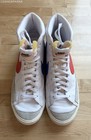 Nike Blazer Mid 77 Vintage Multi-swoosh White Red Blue Sneakers N a