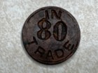 80 In 978 Arcade Jukebox Pinball Trade Stimulator Slot Machine Token T3240