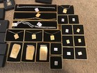 20 Vintage Gm Pocket Knifes    Gold Filled Pins Service Awards Lot Chevy Pontiac