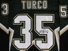 Marty Turco Signed Autographed Dallas Stars Green Hockey Jersey Nhl Jsa Coa