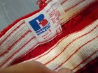Nos Vintage Russell Athletic Gym Shorts 70s 80s Made Usa Youth Small Red