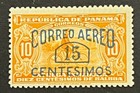 Travelstamps  Panama Stamp Scott  c3 - 1929 - 15 Overprint On 10c Moglh