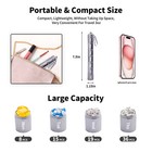 Weekly Pill Organizer 7 Day Medicine Large Compartment Container Aluminum Alloy