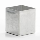 Square Seamless Aluminum Candle Mold 3 Inch Square - No Seams-choice Of Height