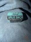 Vintage Ideal Split Shot Tin Case With Sinkers
