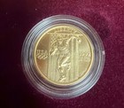 6 Coin 1992 Olympic Proof Set Uncirculatd Only Gold  Silver With Box coa  91