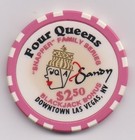 Four Queens  2 50 Snapper Family Chip Sandy 1996-las Vegas