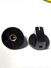 Set Of 2   Knobs W  Skirt  Od   26 Mm For 6 Mm Shaft 0 25 Inch W pointer Nos