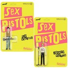Sex Pistols Collectible 2023 Super7 Reaction Figures Johnny Rotten Sid Viscious