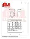 3 4 -10 Grade 5 Finished Hex Nuts Zinc Plated Coarse Thread  pick Quantity 