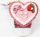 Bath   Body Works Pocketbac Hand Sanitizer Gel Holder Pink Heart Strawberry Cake