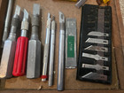 Vintage X-acto Hobby Model Blades Knife   Refill Blade Lot