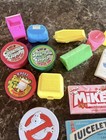 Vintage Novelty Candy Bubble Gum Containers Collector Lot - Wonka Topps Fleer   